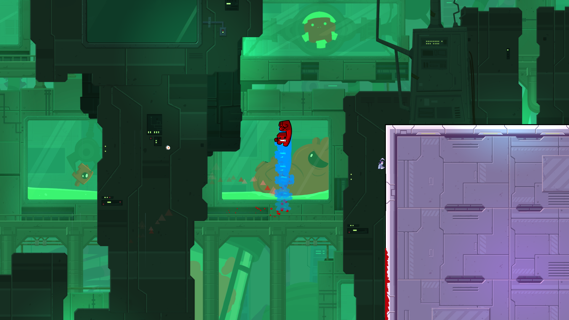 Super Meat Boy Forever character screenshot